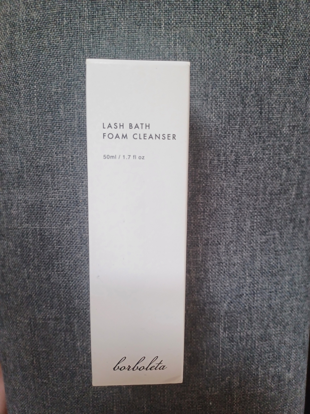 Borboleta White Lash Bath Foam Cleanser - Gentle Daily Lash Cleanser